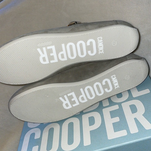 NWT Candice Cooper Rock T-Bar Velvet Suede Slate - Picture 15 of 16